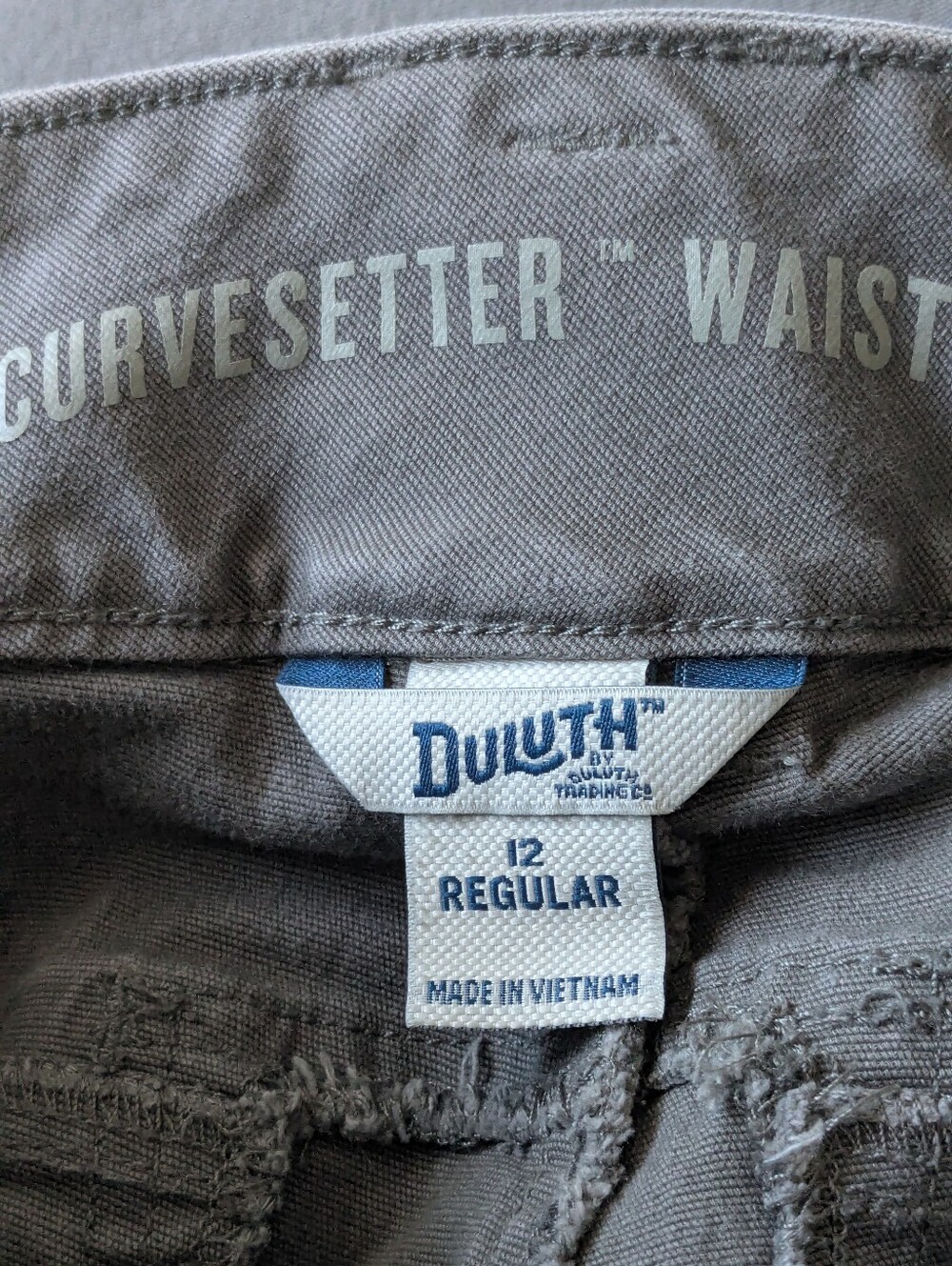 Duluth Trading Double Knee Denim Carpenter Jeans 12